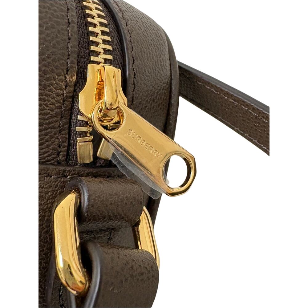Burberry Brown Check Crossbody Bag new - Picture 7 of 13